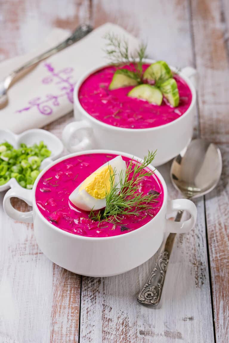 Die leckerste kalte Rote Bete Suppe EVER (Rezept) - foodwissen.de
