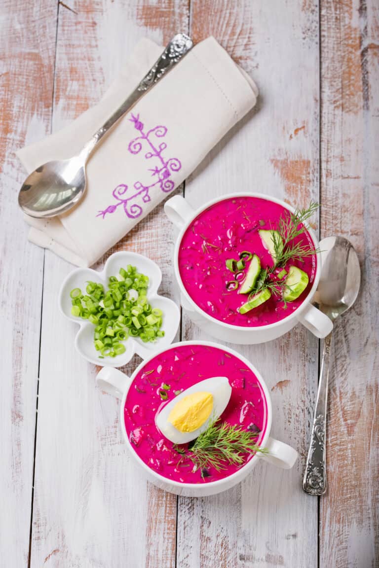 Die leckerste kalte Rote Bete Suppe EVER (Rezept) - foodwissen.de