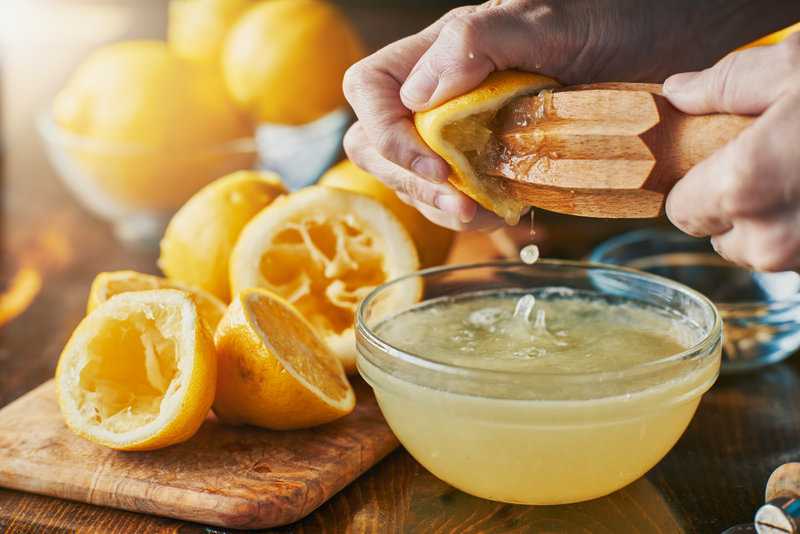 Zitronensaft einfrieren & auftauen so geht