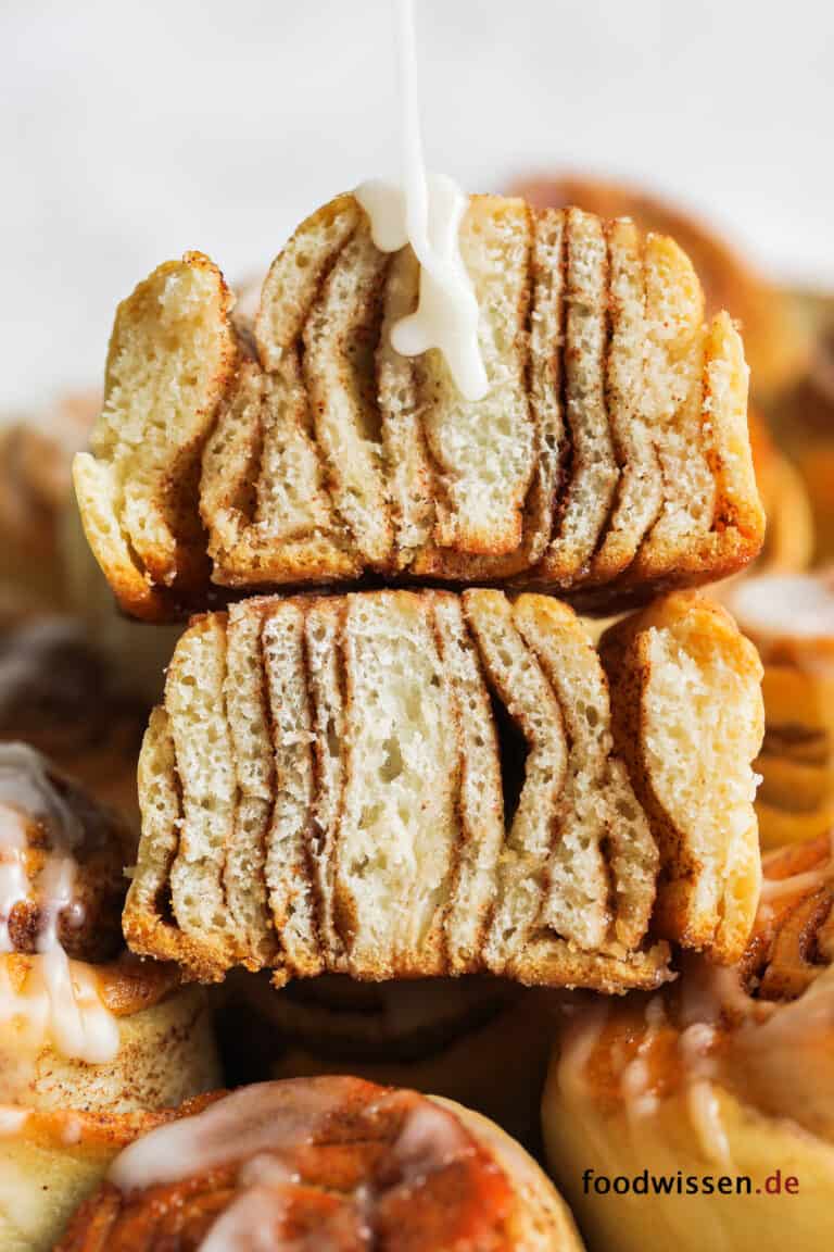 Schnelle Zimtschnecken mit Pizzateig (Rezept mit vielen Bildern ...