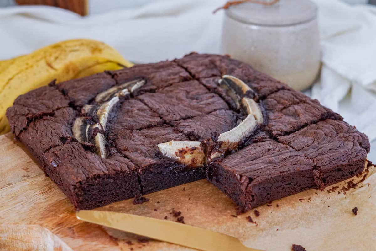 Leckere Brownies mit Bananen (Rezept mit Bildern) - foodwissen.de Leckere Brownies mit Bananen (Rezept mit Bildern) - foodwissen.de