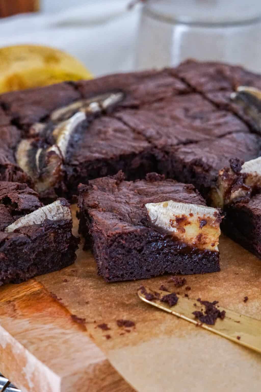 Leckere Brownies mit Bananen (Rezept mit Bildern) - foodwissen.de Leckere Brownies mit Bananen (Rezept mit Bildern) - foodwissen.de