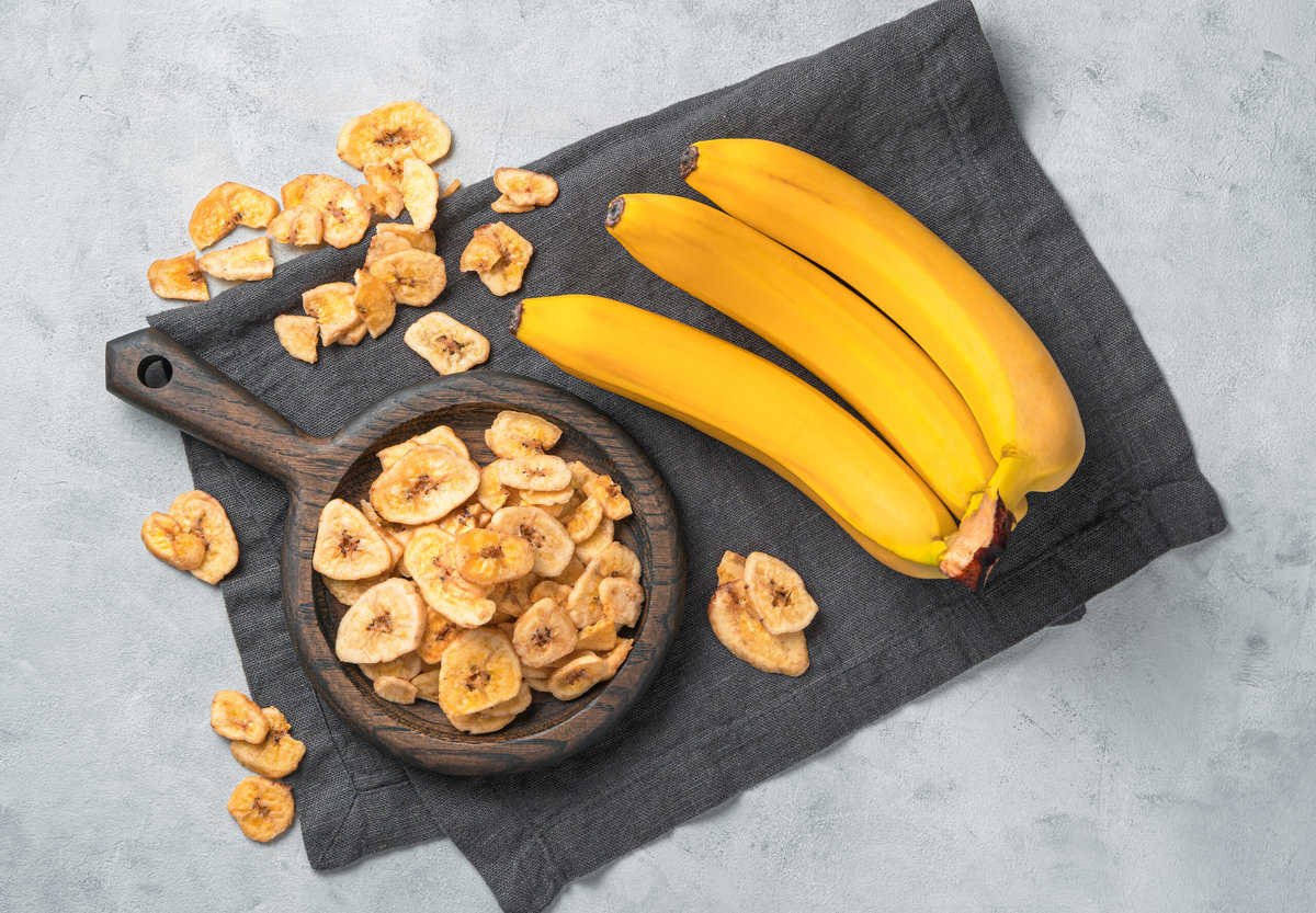 Bananen trocknen & dörren so geht