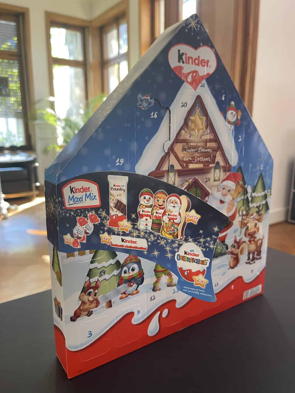 Kinder Maxi Mix Adventskalender im Test (inkl. Fotos) foodwissen.de